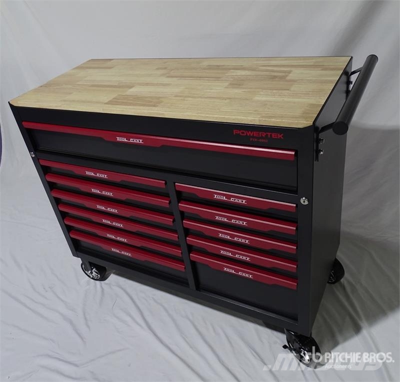 Powertek PTK-0002 Multi-Drawer Tool Box (Unused) Otros