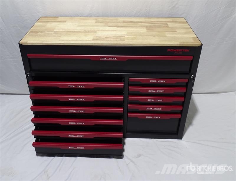 Powertek PTK-0002 Multi-Drawer Tool Box (Unused) Otros