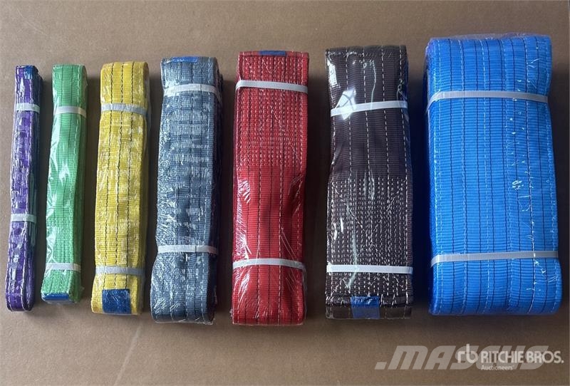 Powertek PTK-0007S Double Eyes Webbing Sling (Unused) Crane spares & accessories