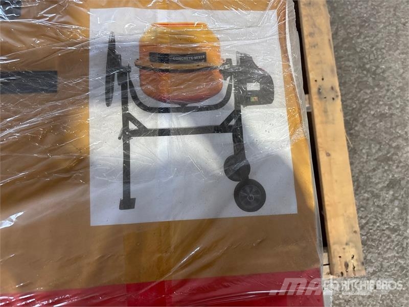 Powertek PTK-130LN Electric Portable Concrete Mixer (Unused 混凝土/砂浆搅拌机