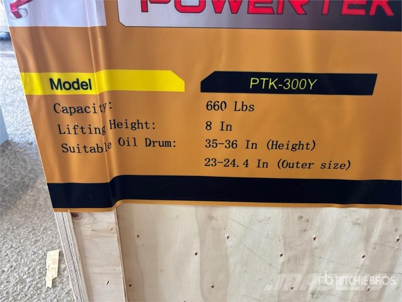 Powertek PTK-300Y Hydraulic Drum Handler (Unused) Άλλα εξαρτήματα