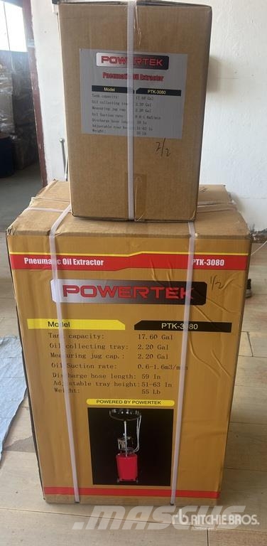 Powertek PTK-3080 Pneumatic Oil Extractor (Unused) Άλλα εξαρτήματα