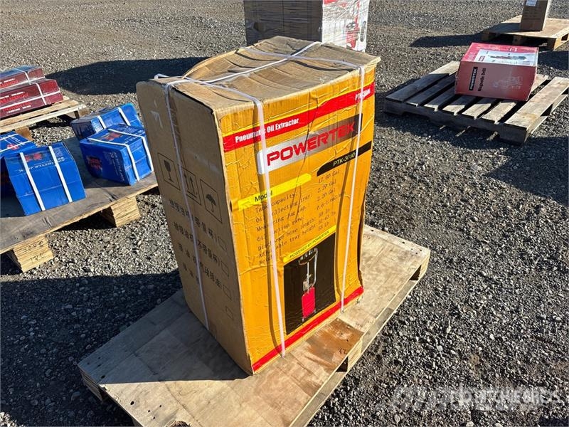 Powertek PTK-3080 Pneumatic Oil Extractor (Unused) Otros componentes