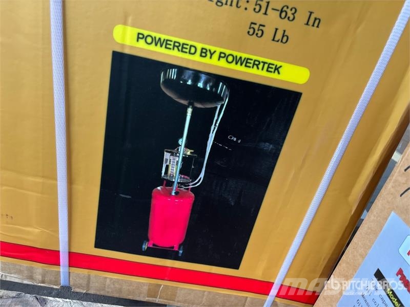 Powertek PTK-3080 Pneumatic Oil Extractor (Unused) Otros componentes