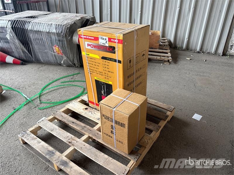 Powertek PTK-3080 Pneumatic Oil Extractor (Unused) Otros componentes