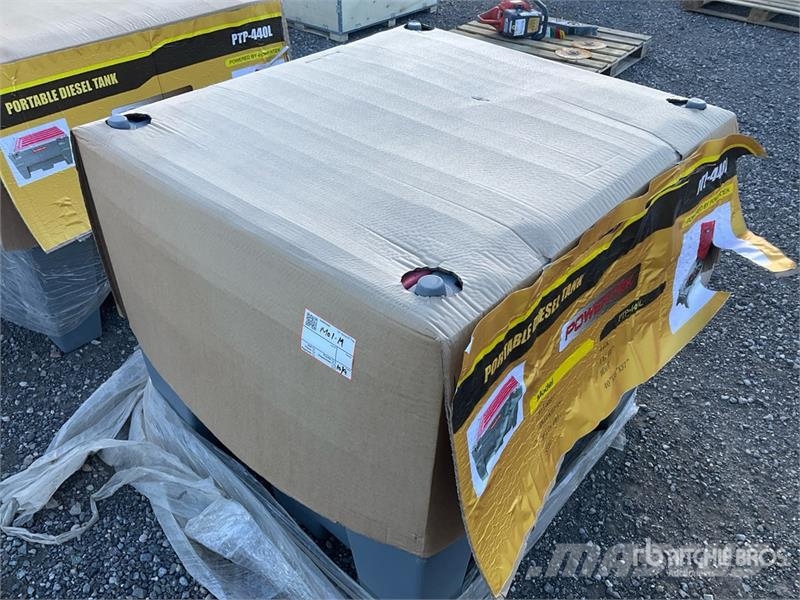 Powertek PTP-440L 116 gal Portable Poly Diesel Fuel Tank (U Fuel and additive tanks