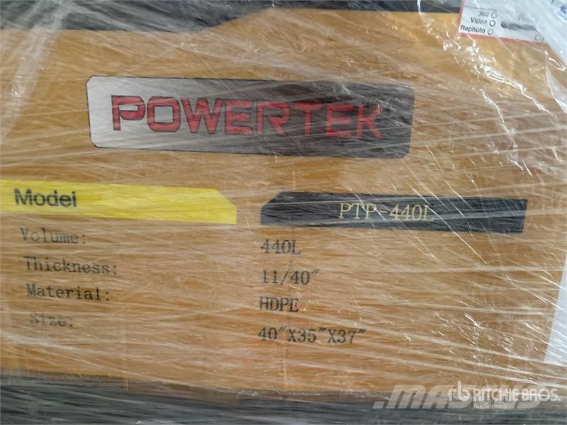 Powertek PTP-440L 440 L Fuel Tank (Unused) Reservatórios de combustível e aditivos