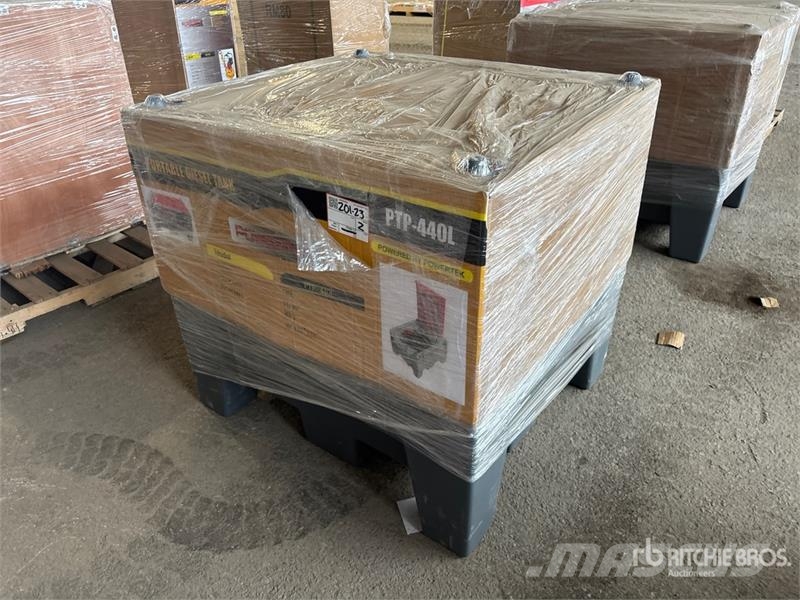 Powertek PTP-440L 440 L Fuel Tank (Unused) Reservatórios de combustível e aditivos