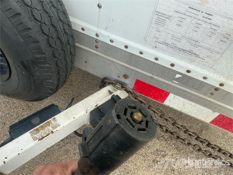Precisions Provencial 24 ft T/A Enclosed Trailer Prikolice sa sandukom