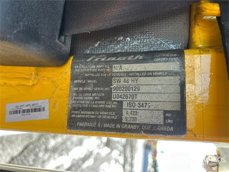 Prinoth's SW48HY Sidewalk Plow Andre komponenter