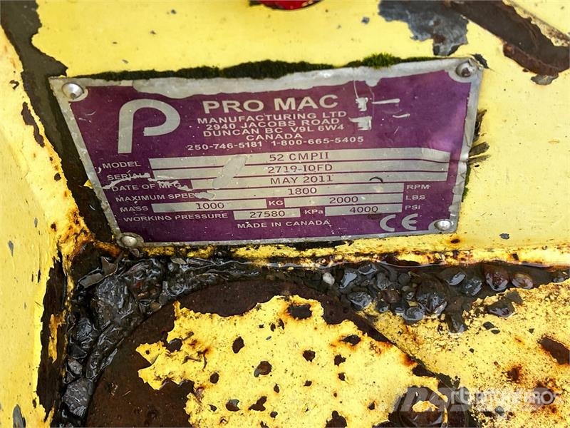 Promac 52CMPII 52 in Brush Cutter Мульчирователи