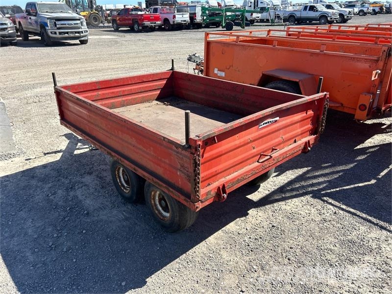  Pronovost P-503 5 ft 9 in T/A Hydraulic Dump Utili Remorque benne