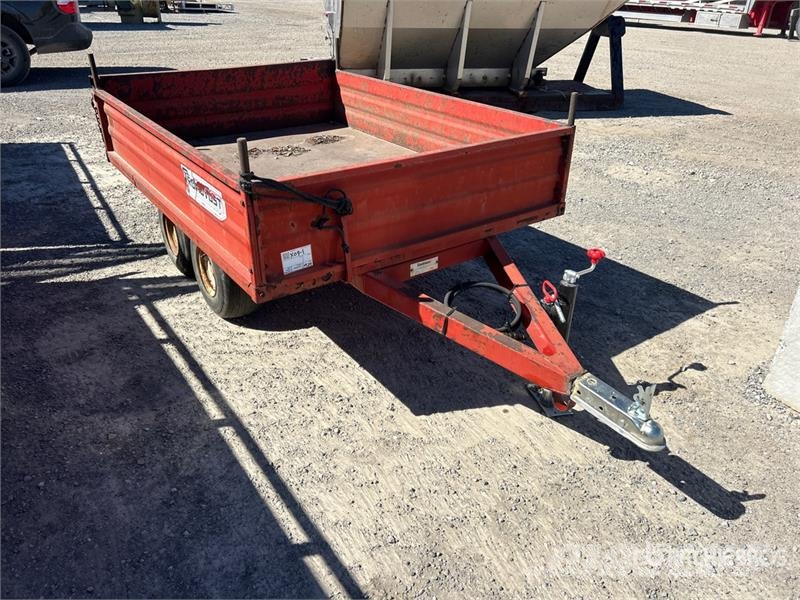  Pronovost P-503 5 ft 9 in T/A Hydraulic Dump Utili Remorque benne