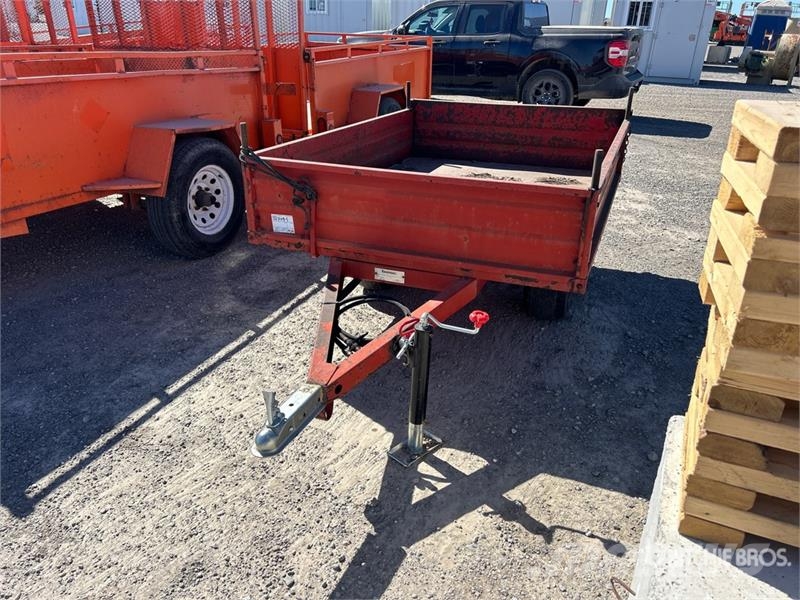  Pronovost P-503 5 ft 9 in T/A Hydraulic Dump Utili Remorque benne