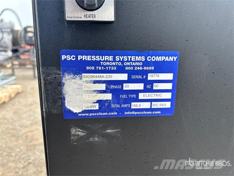 PSC Cleaning Systems S429K448A-230 Pressure Washer Máquinas ligeiras de lavagem a pressão