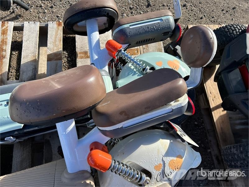 Qty of (2) Electric Bikes and Inoperable Riding La Andre komponenter