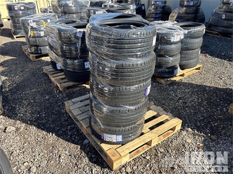 Quantity of (10) 225-45ZR-17 Tires (Unused) Gume, točkovi i felne