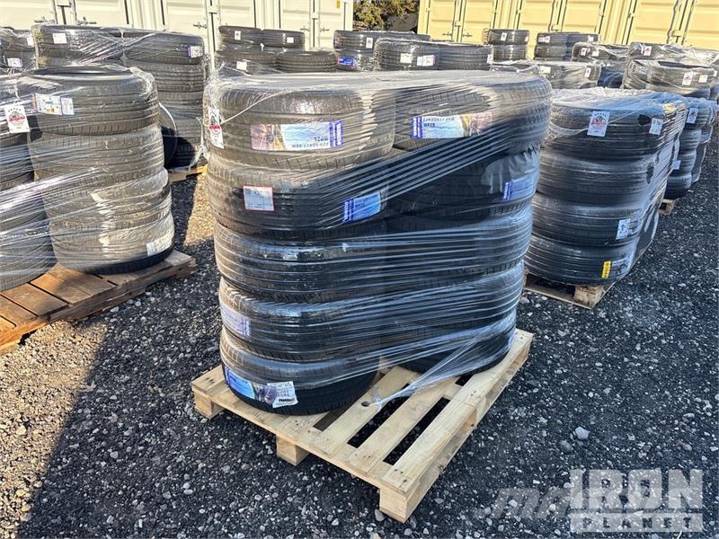 Quantity of (10) 225R-50R-17 Tires (Unused) 轮胎、车轮、轮圈
