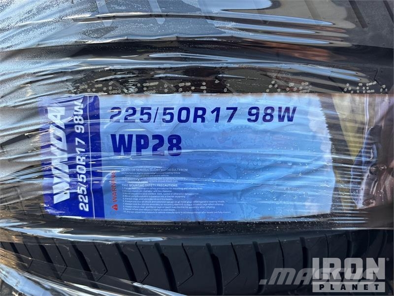 Quantity of (10) 225R-50R-17 Tires (Unused) 轮胎、车轮、轮圈