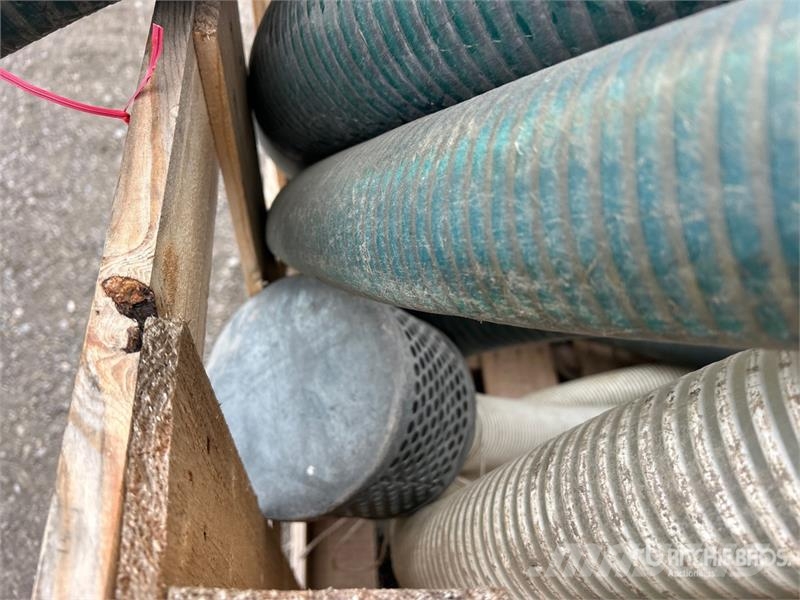  Quantity of (10) DIS 6 in x 50 ft PVC CAM Hose مكونات أخرى