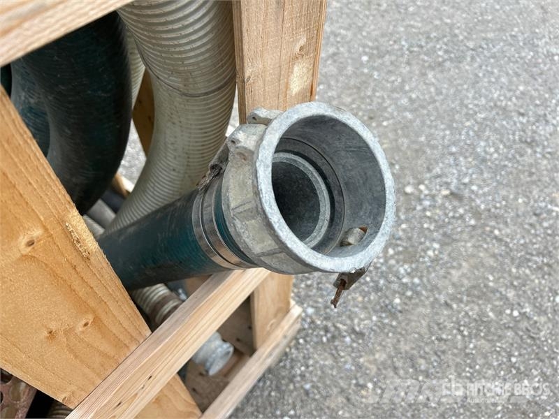  Quantity of (10) DIS 6 in x 50 ft PVC CAM Hose مكونات أخرى