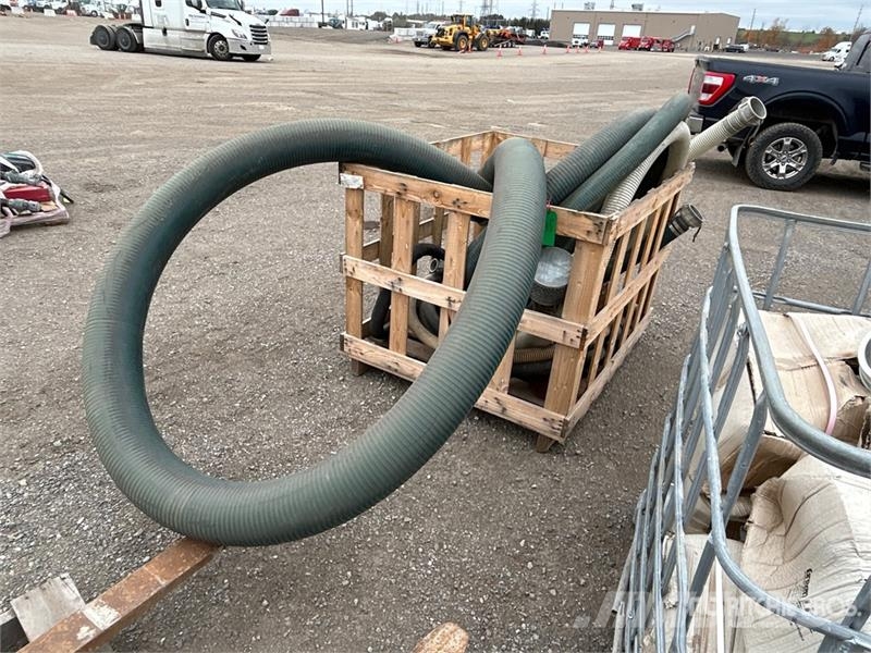  Quantity of (10) DIS 6 in x 50 ft PVC CAM Hose مكونات أخرى