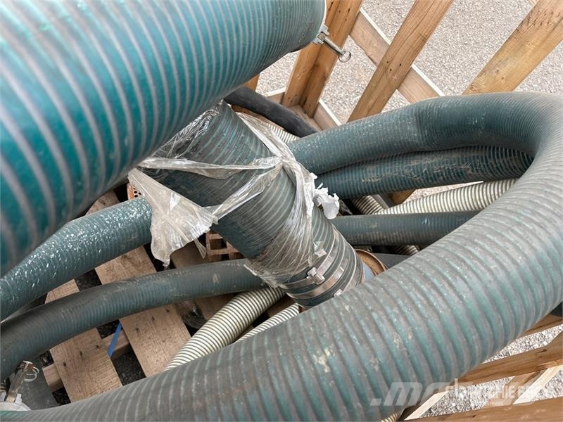 Quantity of (10) DIS 6 in x 50 ft PVC CAM Hose مكونات أخرى