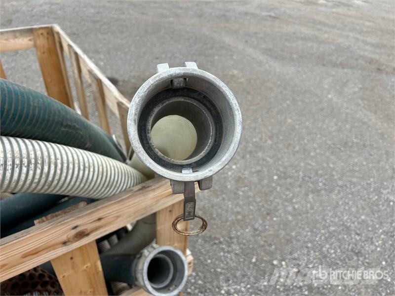 Quantity of (10) DIS 6 in x 50 ft PVC CAM Hose مكونات أخرى