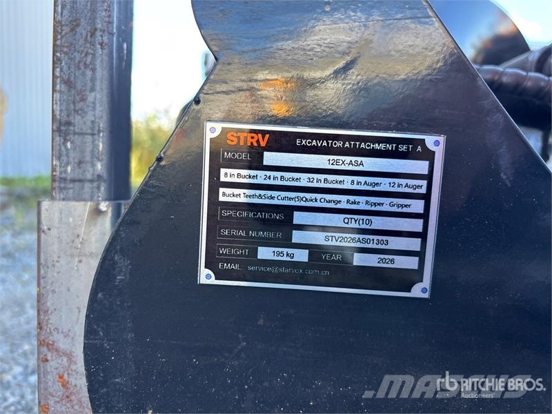 Quantity of (10) STARVOX 12EX-ASA Mini Excavator Other components