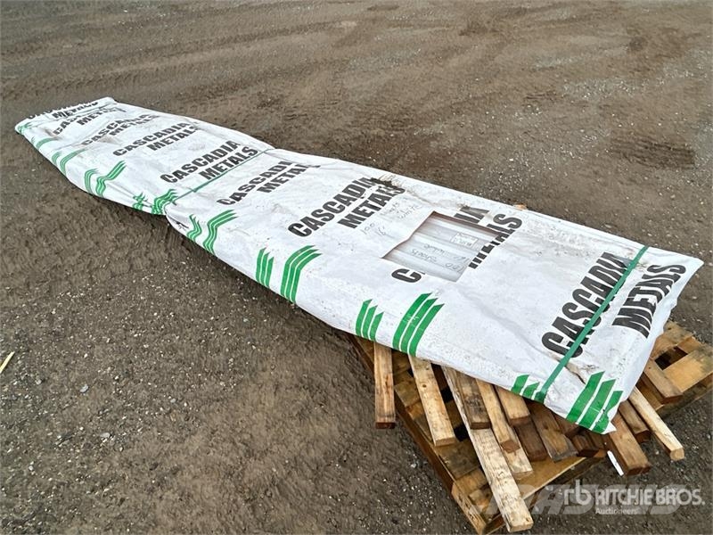  Quantity of (100) 16 ft Black Steel Siding / Roofi Other