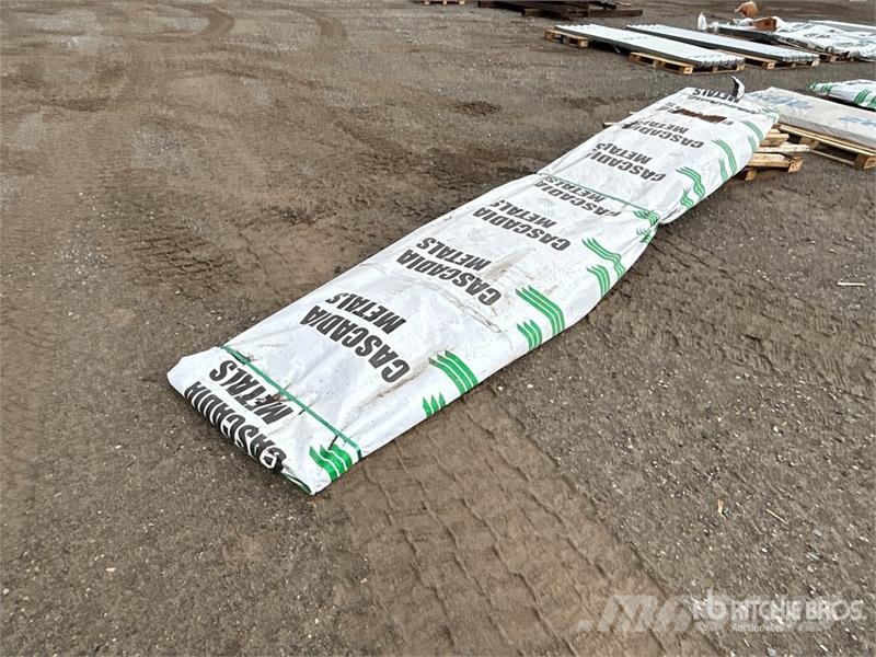  Quantity of (100) 16 ft Black Steel Siding / Roofi Other
