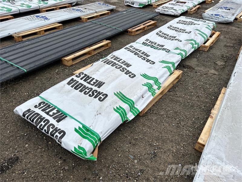  Quantity of (100) 16 ft Blue Steel Siding / Roofin Būvniecība- Citi
