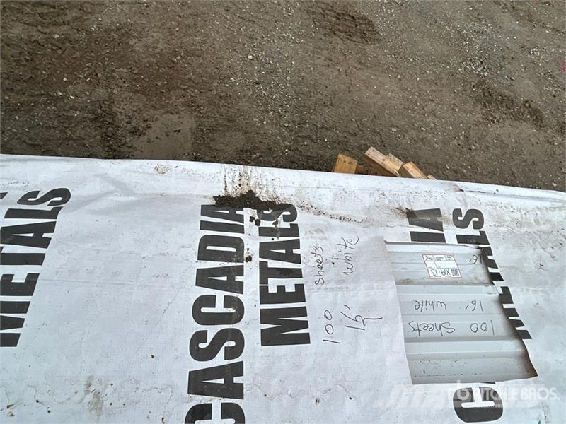  Quantity of (100) 16 ft Black Steel Siding / Roofi Other