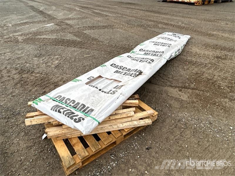  Quantity of (100) 16 ft Black Steel Siding / Roofi Other