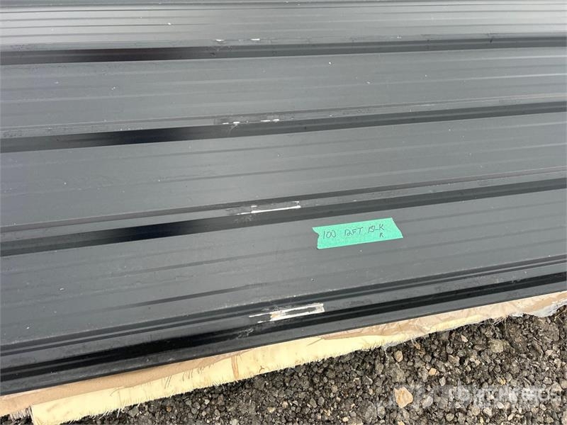 Quantity of (100) 3 ft x 12 ft Sheets Black Steel Winches, hoists and material lifts