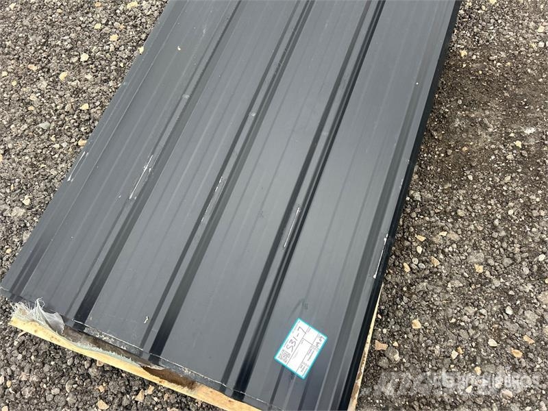Quantity of (100) 3 ft x 12 ft Sheets Black Steel Winches, hoists and material lifts
