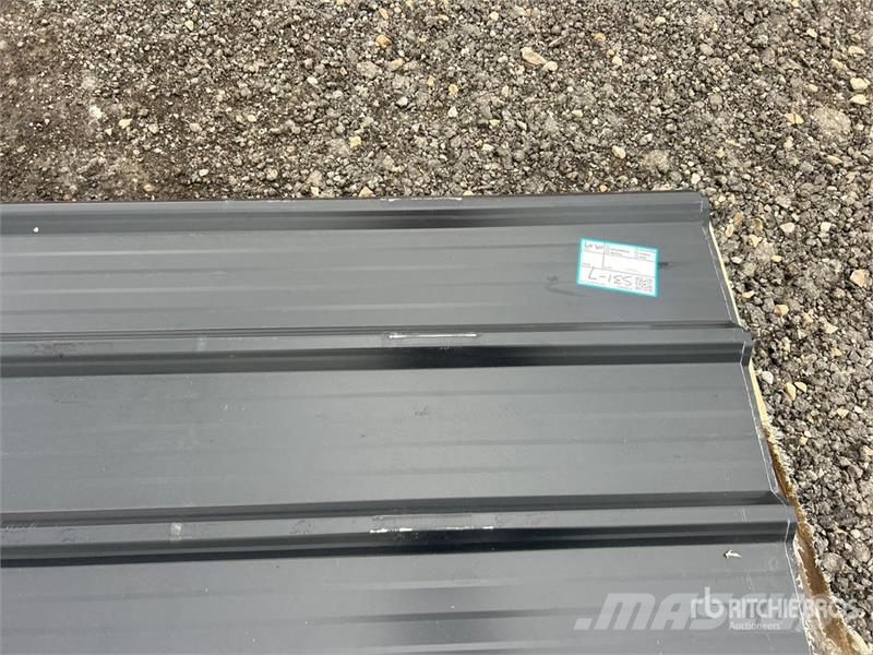 Quantity of (100) 3 ft x 12 ft Sheets Black Steel Winches, hoists and material lifts