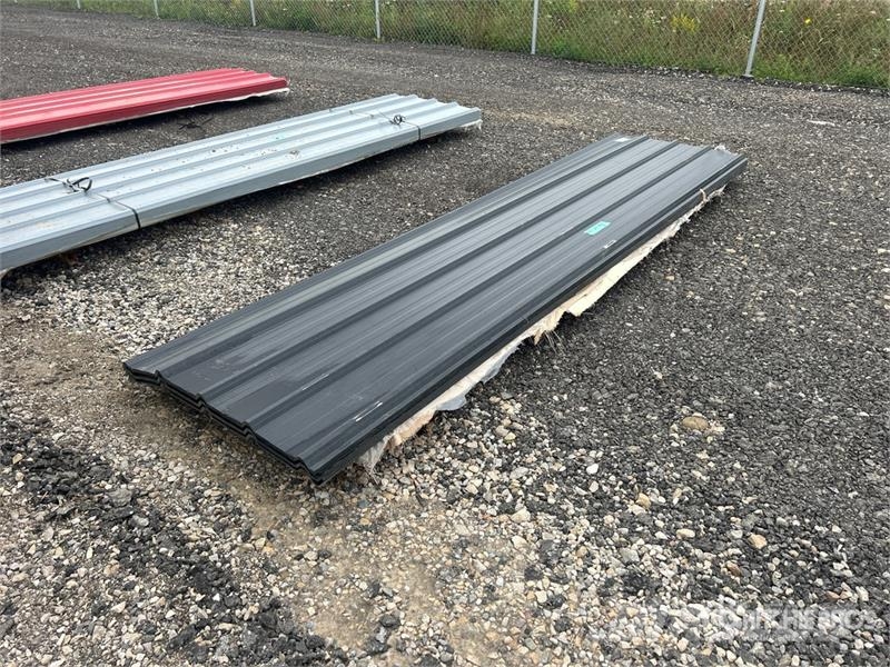 Quantity of (100) 3 ft x 12 ft Sheets Black Steel Winches, hoists and material lifts
