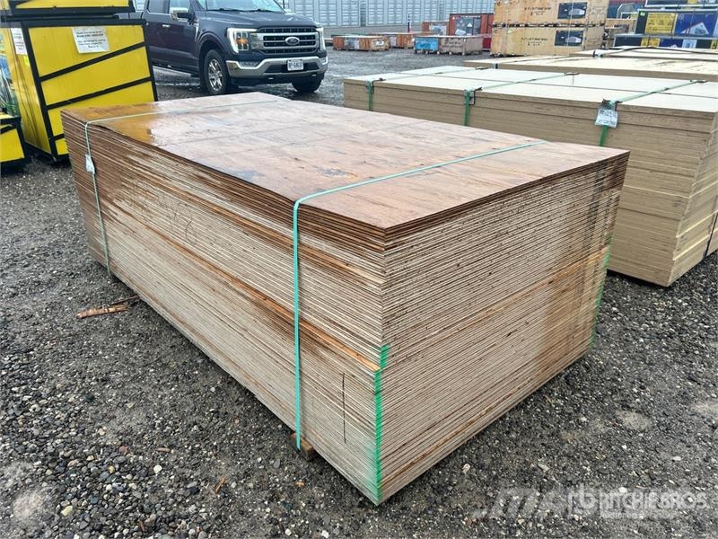 Quantity of (100) 4 ft x 8 ft 5/8 in CSP/DFP No St Drugi deli