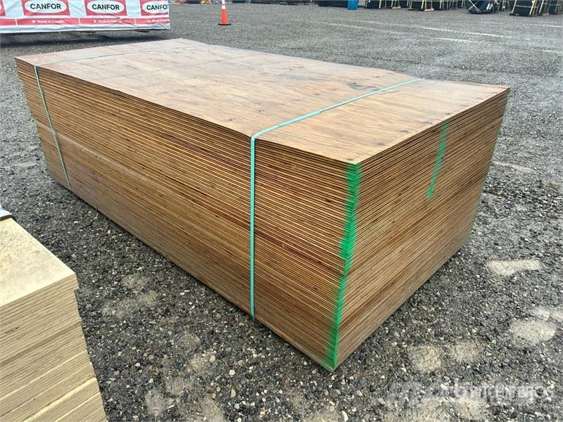 Quantity of (100) 4 ft x 8 ft 5/8 in CSP/DFP No St Drugi deli