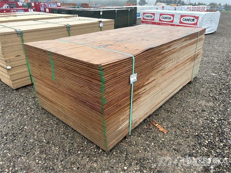 Quantity of (100) 4 ft x 8 ft 5/8 in CSP/DFP No St Drugi deli