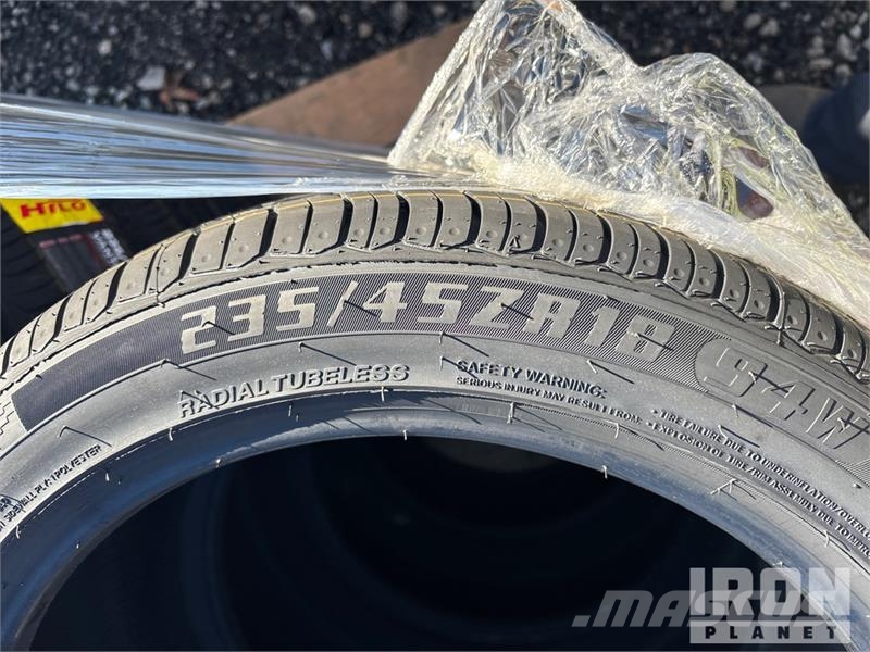  Quantity of (12) 235-45ZR-18 Tires (Unused) 轮胎、车轮、轮圈