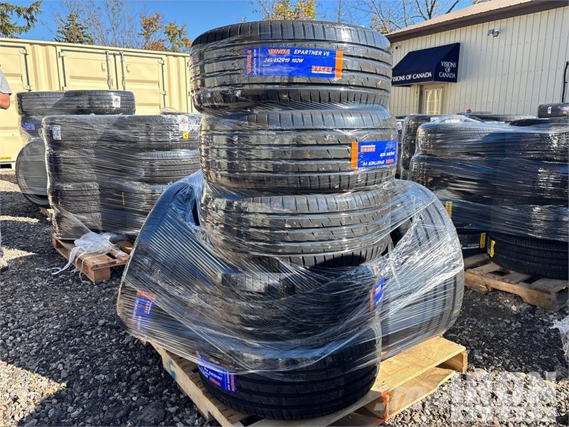 Quantity of (12) 245-45ZR-19 Tires (Unused) Gume, točkovi i felne