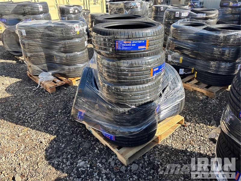 Quantity of (12) 245-45ZR-19 Tires (Unused) Gume, točkovi i felne