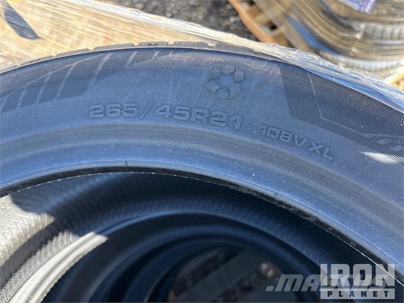 Quantity of (12) 265-45R-21 Tires (Unused) Gume, točkovi i felne
