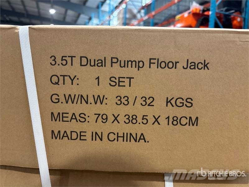  Quantity of (12)  BYT FLOJK035 3.5 ton Floor Jack  Ostale komponente za građevinarstvo