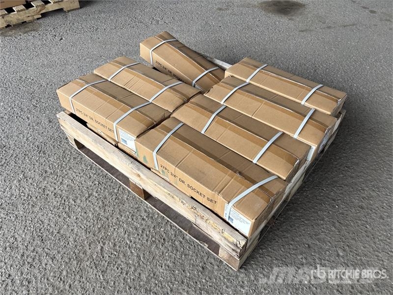 Quantity of (12) BYT SS27 3/4 in 27Pc Socket Set Drugi deli
