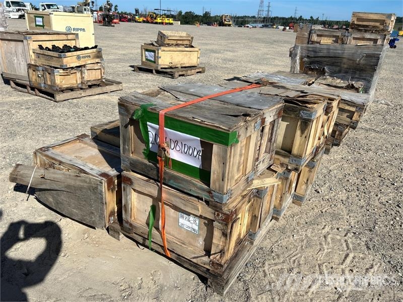 Quantity of (12) Machpro Bucket1 8 in Digging Min Godet