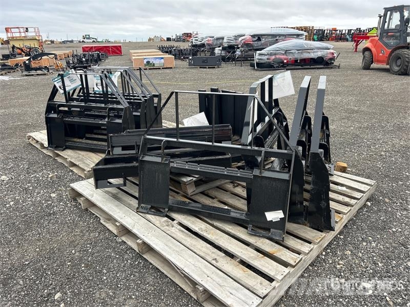 Quantity of (12) Mower King SA 46 in Skid Steer F Fourche