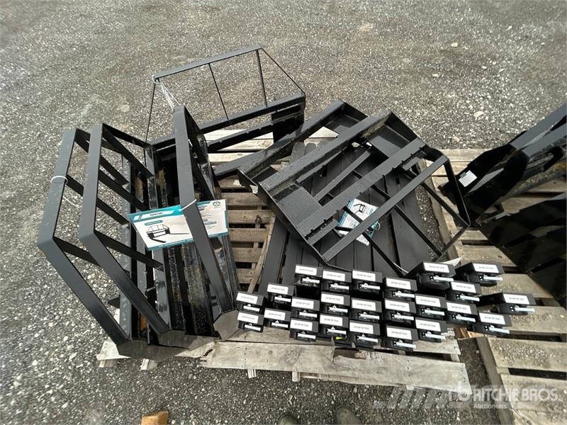 Quantity of (12) Mower King SA 46 in Skid Steer F Fourche